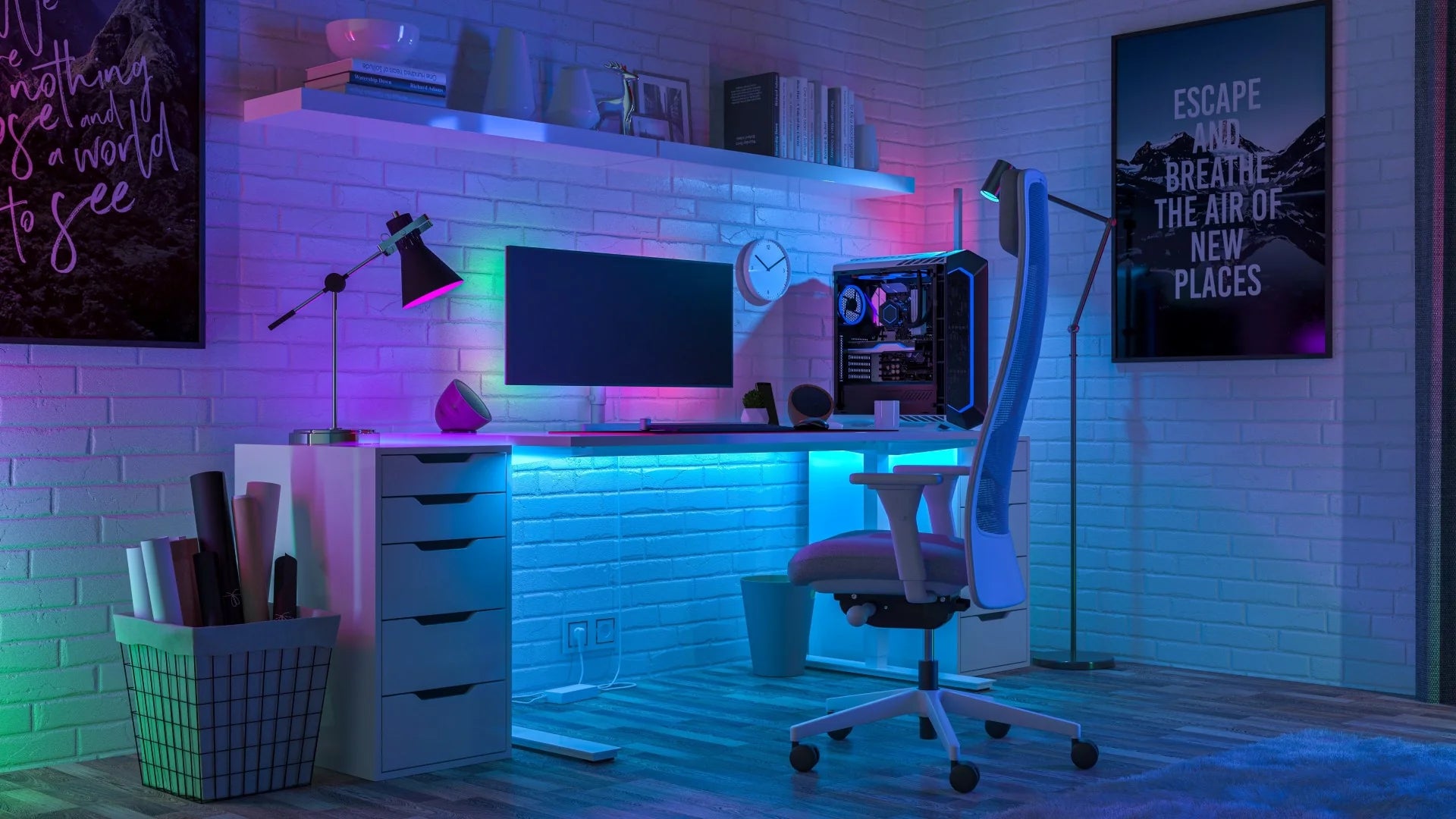 Smart LED Strip Lights - App Controlled RGB Lighting