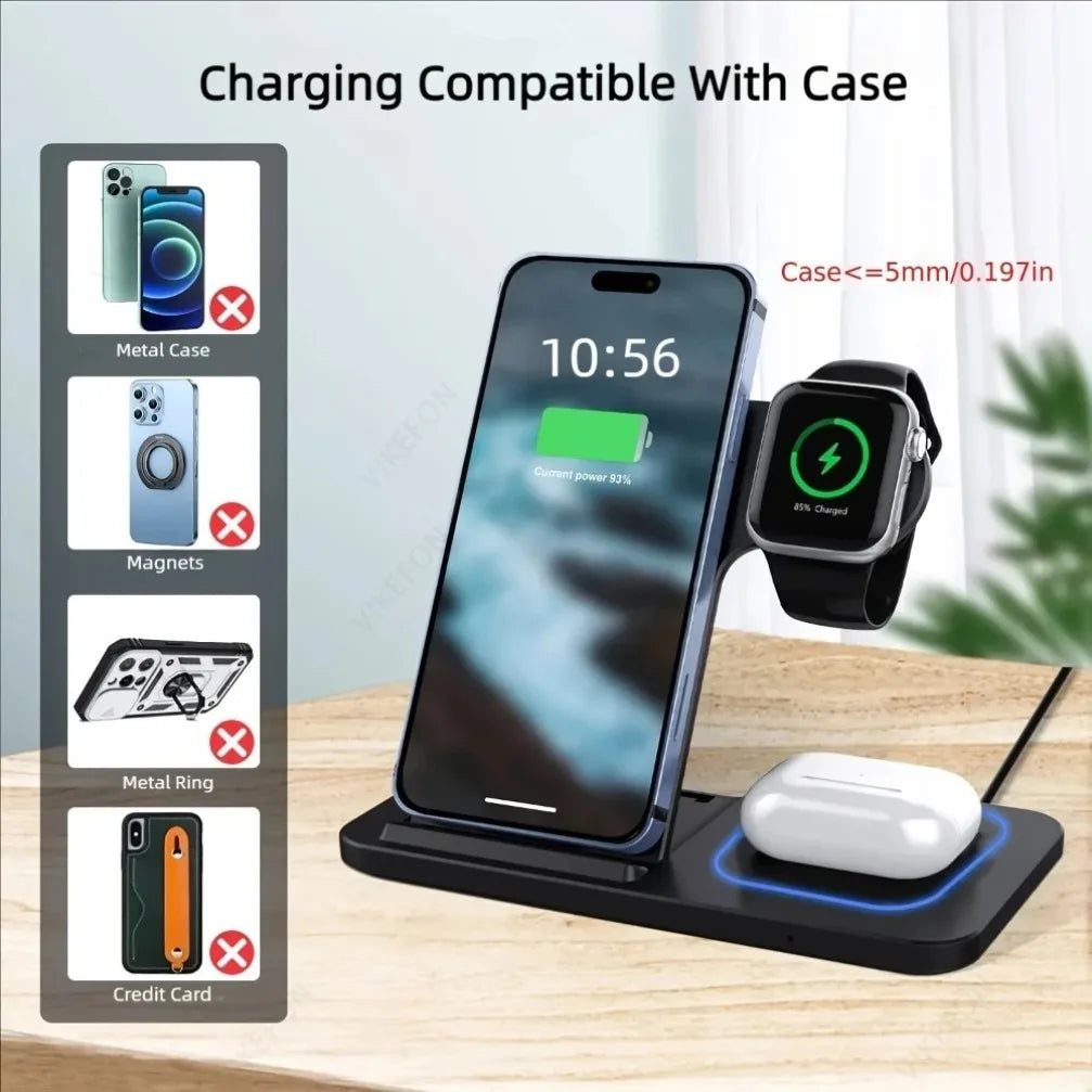 3-in-1 Wireless Charging Station
