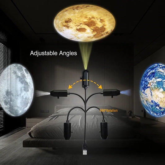 3D Moon Night Lamp