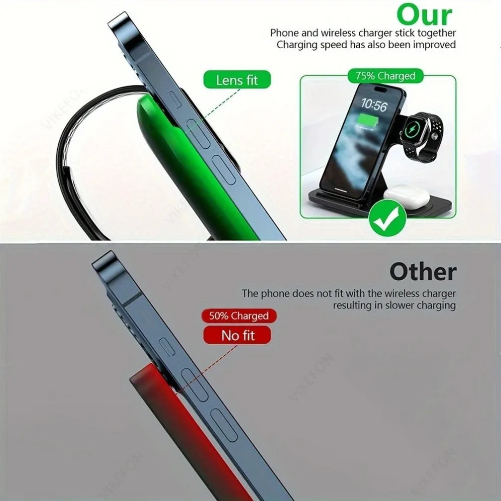 3-in-1 Wireless Charging Station