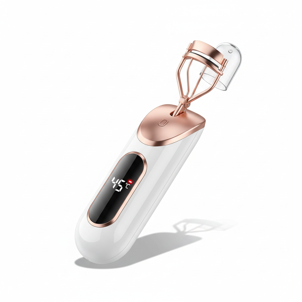 Heated Eyelash Curler with LED Display