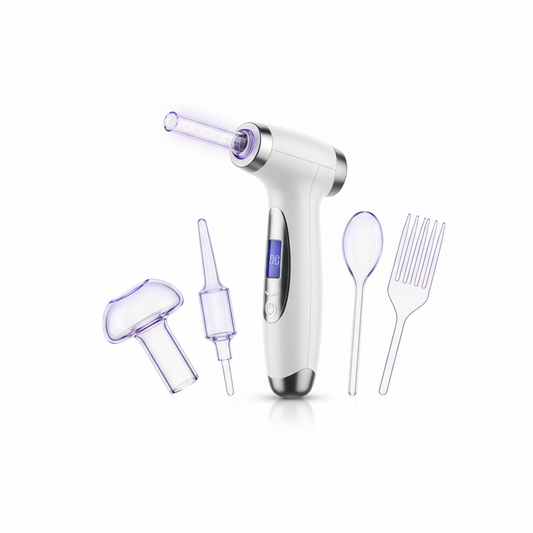 High-Frequency Facial Wand with 4 Electrodes