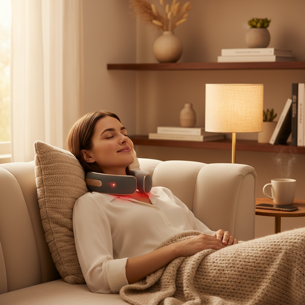 Portable Neck Massager lifestyle