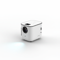 Portable mini projector white background