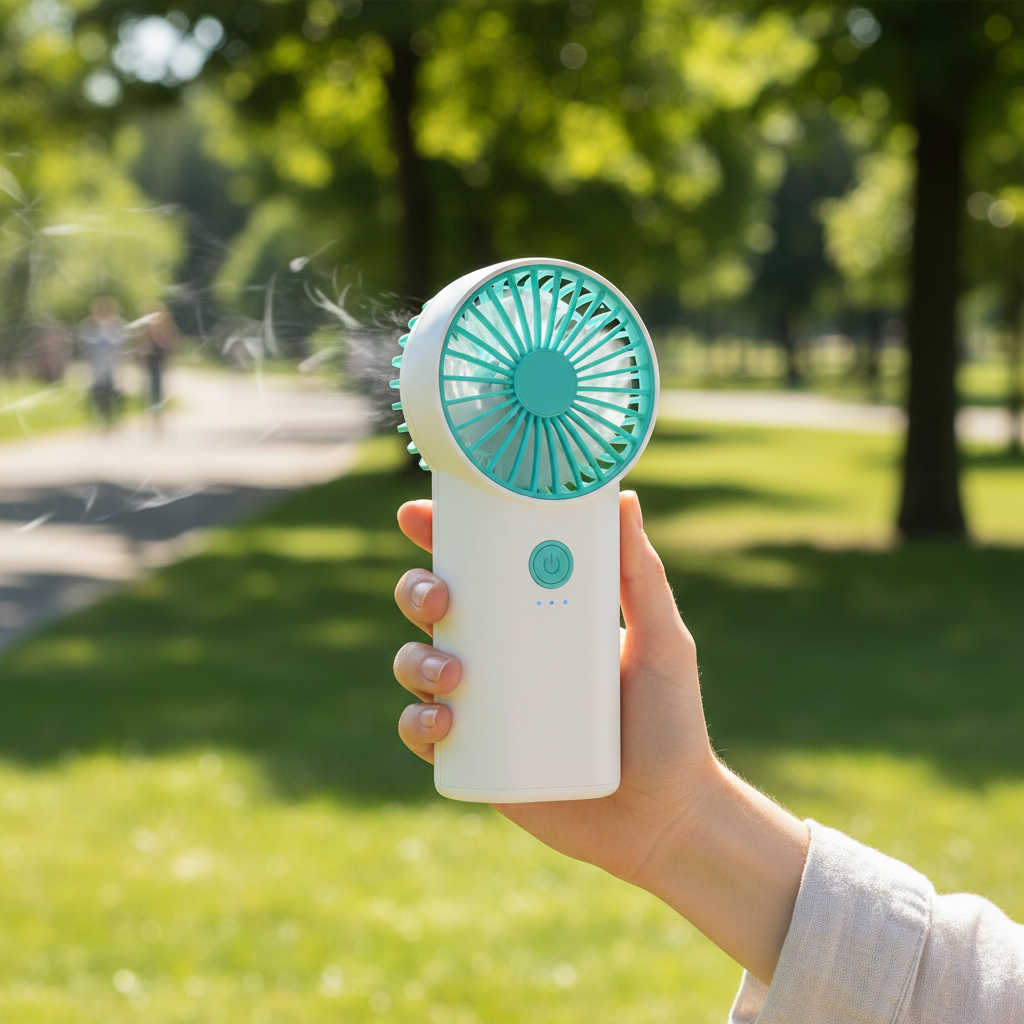 Mini Fan Outdoors