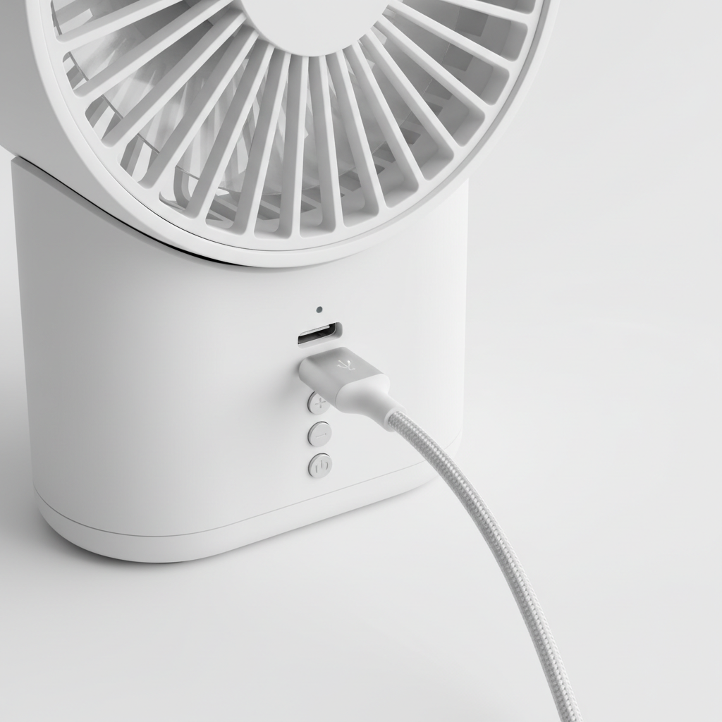 Mini Fan USB Charging